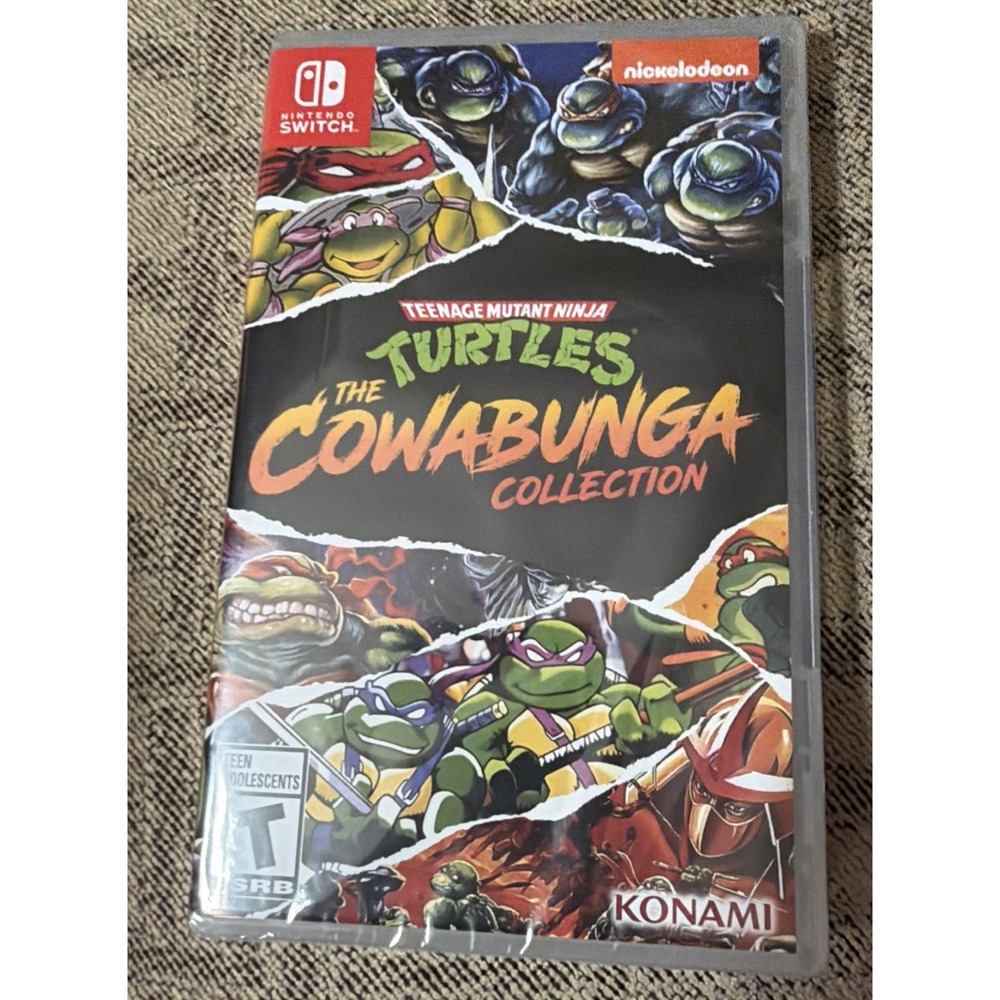 TMNT The Cowabunga Collection Nintendo Switch Sealed Brand New Konami